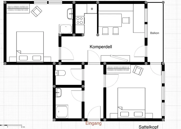 Apartamento Fossa Fiss